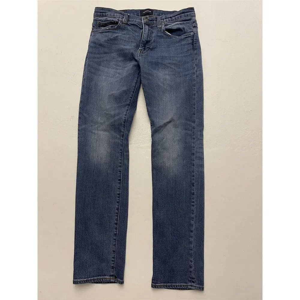 J.Crew 30 x 32 484‎ Slim Straight Medium Wash Japanese Kurabo Denim Jeans
